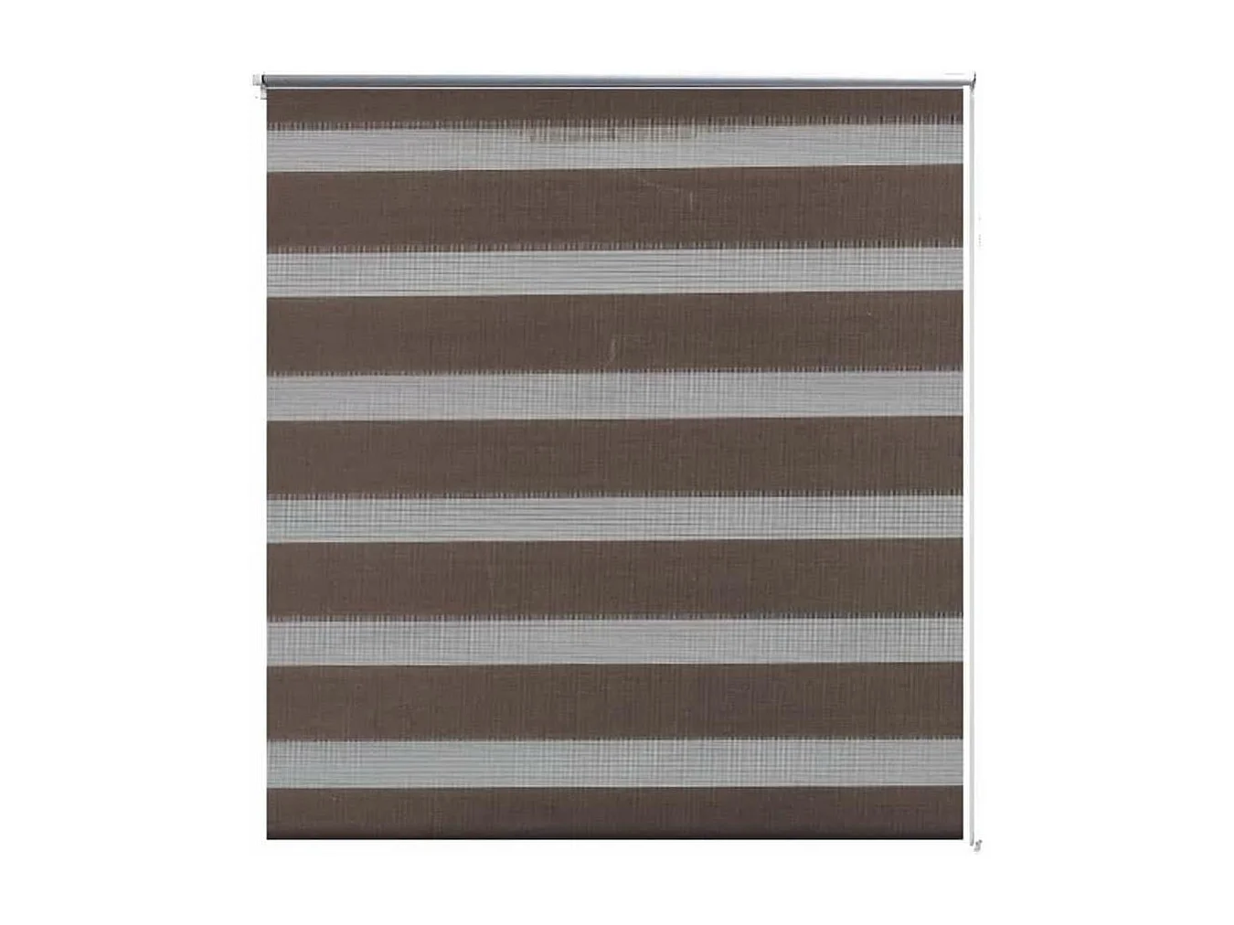 Duo rolgordijn 140 x 175 cm koffiebruin