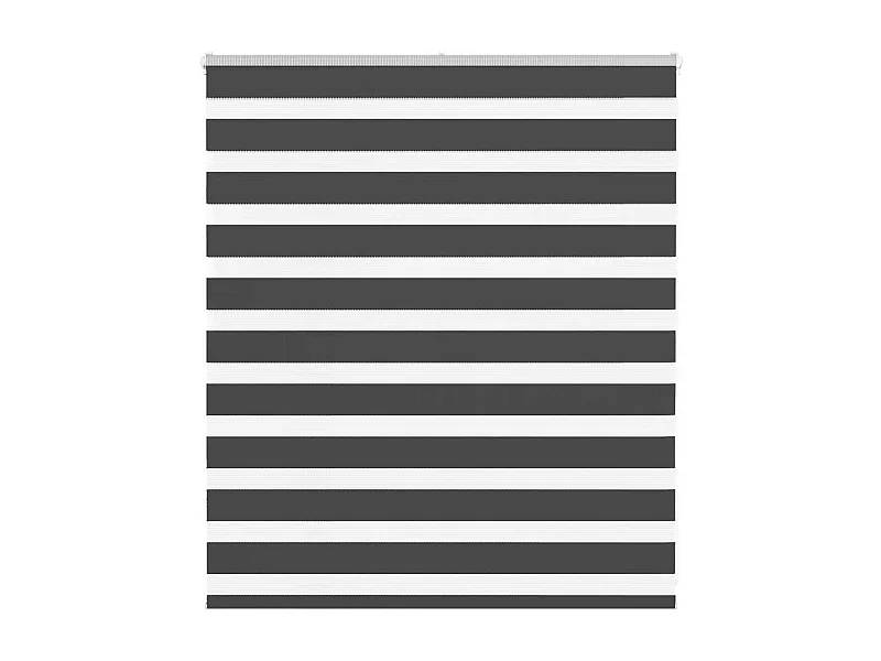 Cortina de zebra 125x100 cm largura do tecido 120,9cm poliéster