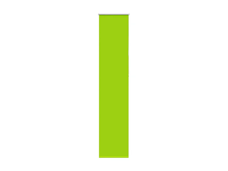 Estor Enrollable Opaco hojas verde 50x210 cm Tela Ancho 45,7 cm