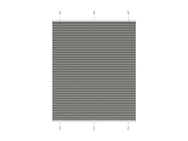 Store plissé anthracite 110x150 cm largeur du tissu 109,4 cm