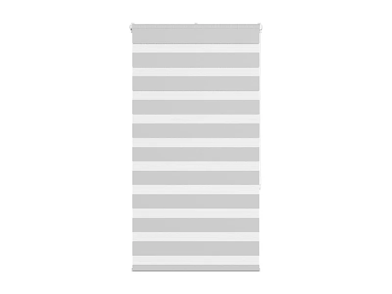 Store zèbre gris clair largeur du tissu 80,9 cm polyester