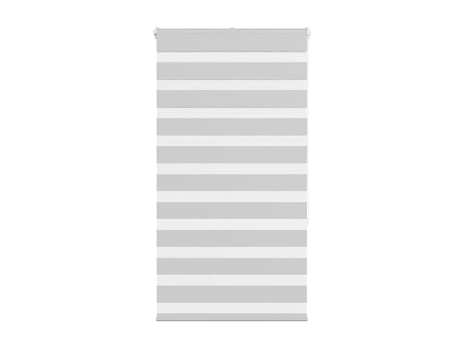 Store zèbre gris clair largeur du tissu 80,9 cm polyester