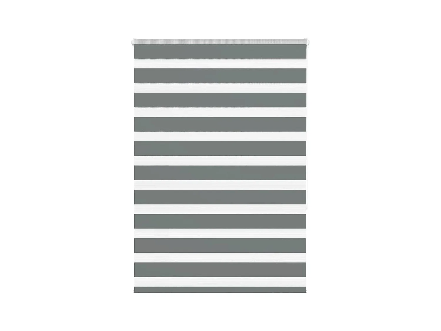 Store zèbre gris foncé largeur du tissu 105,9 cm polyester