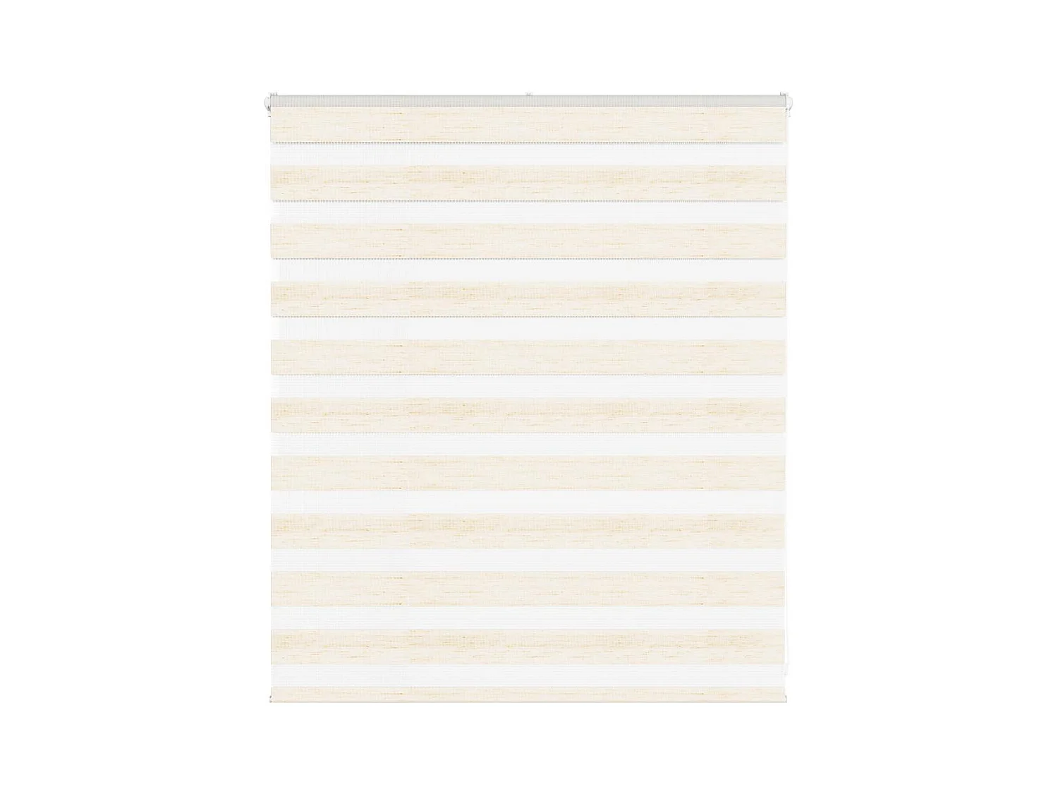 Zebra rolgordijn 135x100 cm stofbreedte 130,9 cm marmerbeige