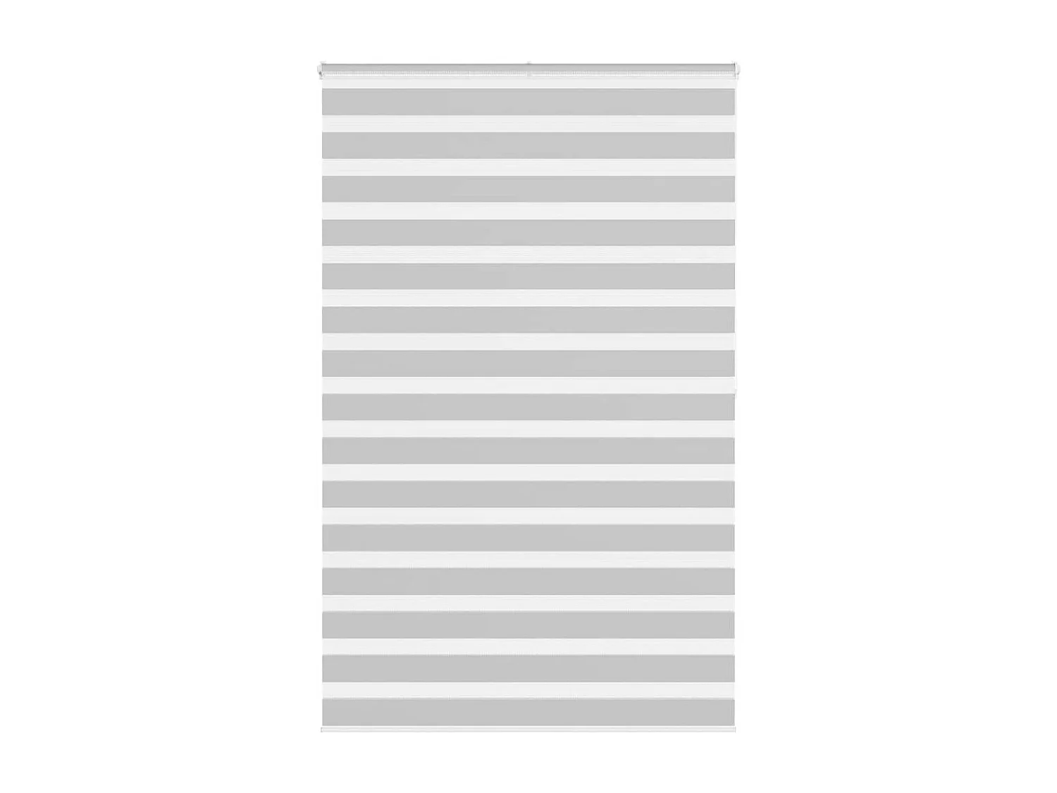 Estor cebra gris claro 145x200cm tejido ancho 140,9cm poliéster