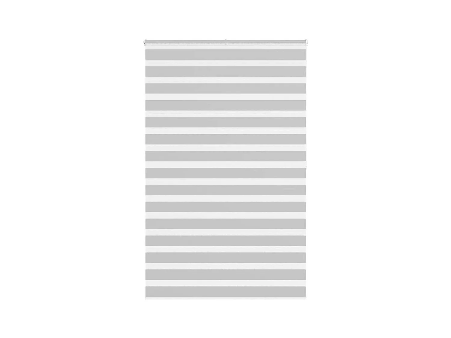 Store zèbre gris clair largeur du tissu 140,9 cm polyester