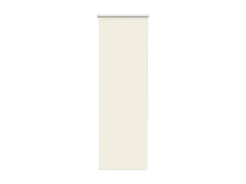 Store enrouleur occultant blanc cassé 45x175cm largeur du tissu