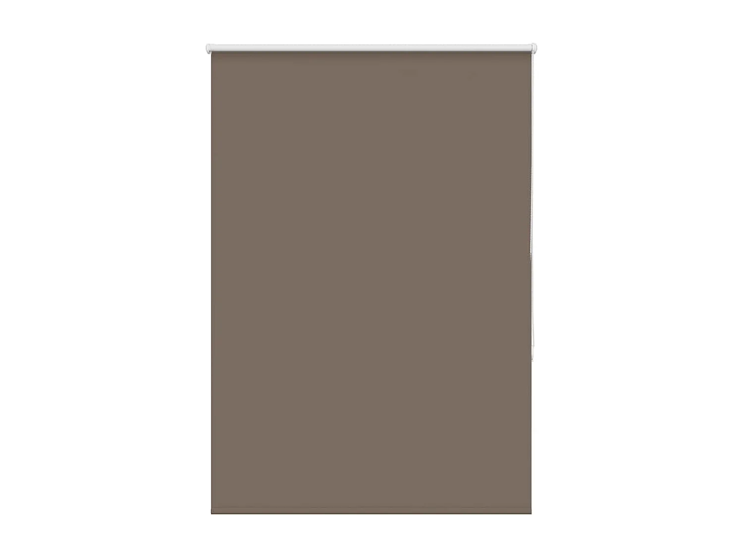 Store enrouleur occultant café 115x130cm largeur du tissu