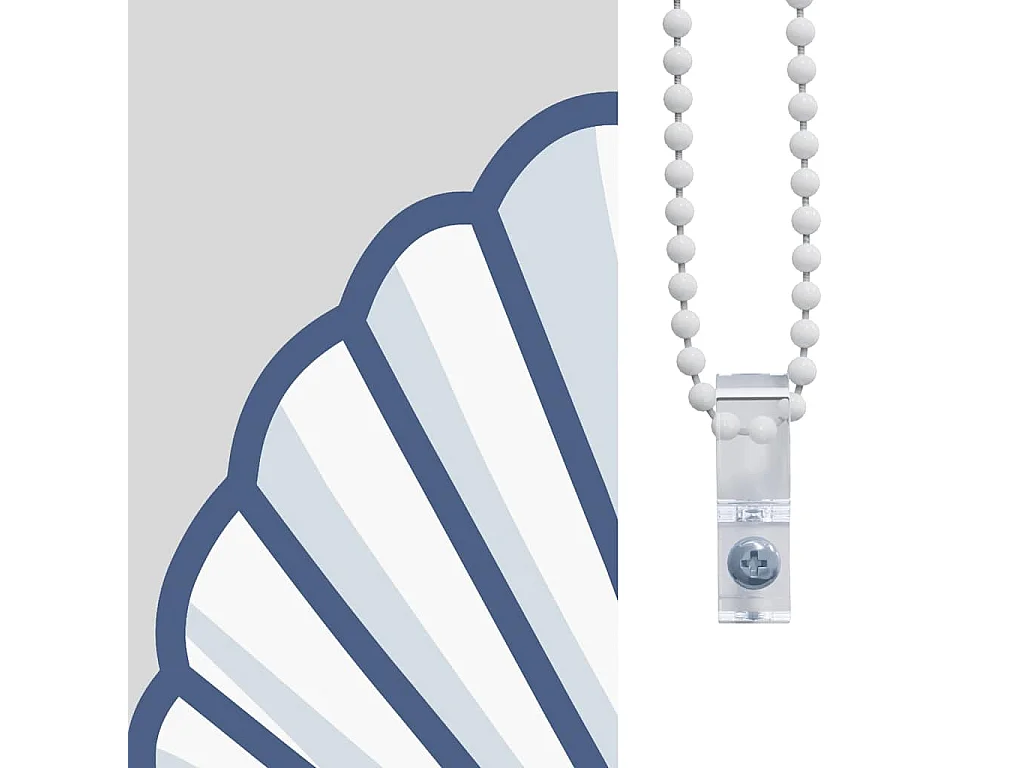 Rolo de Duche Estores cassete 100x240 cm Largura Tecido 96 cm