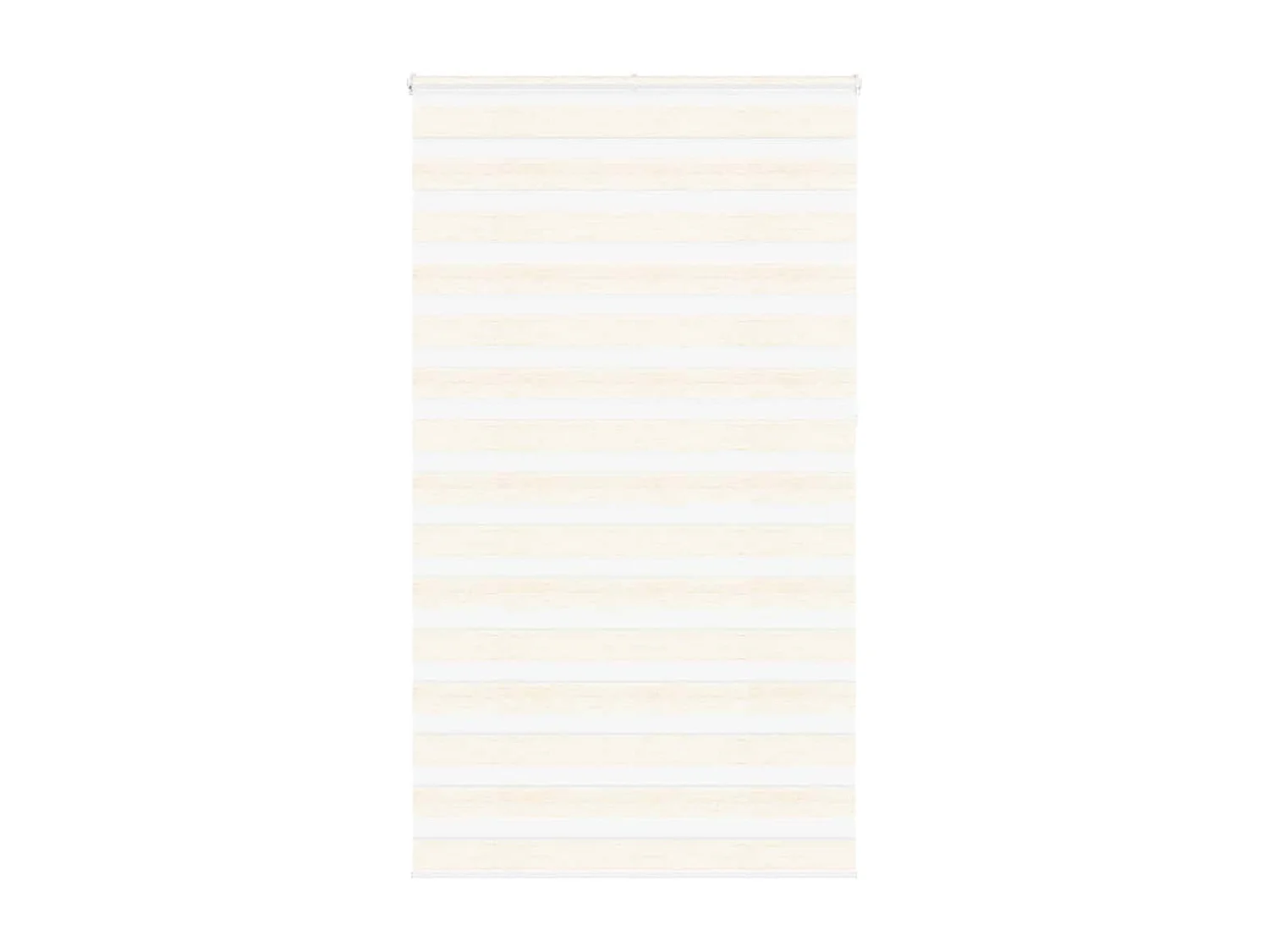 Zebra rolgordijn 125x230 cm stofbreedte 120,9 cm marmerbeige