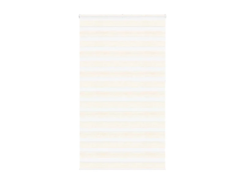 Zebra rolgordijn 125x230 cm stofbreedte 120,9 cm marmerbeige