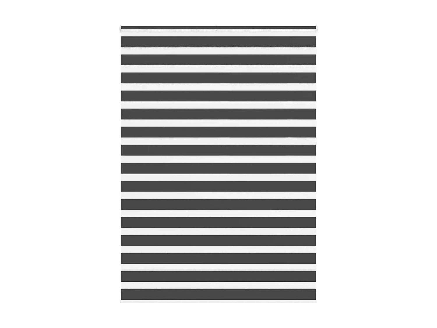 Store zèbre noir 155x230 cm largeur du tissu 150,9 cm polyester