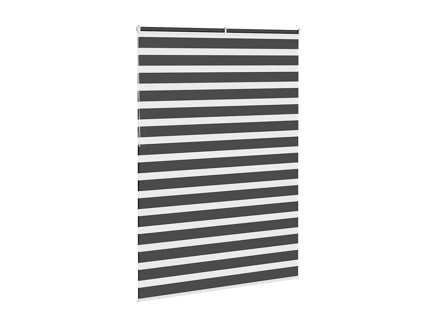 Store zèbre noir 155x230 cm largeur du tissu 150,9 cm polyester