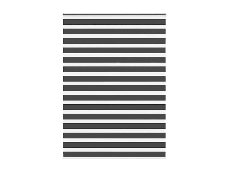 Store zèbre noir 155x230 cm largeur du tissu 150,9 cm polyester