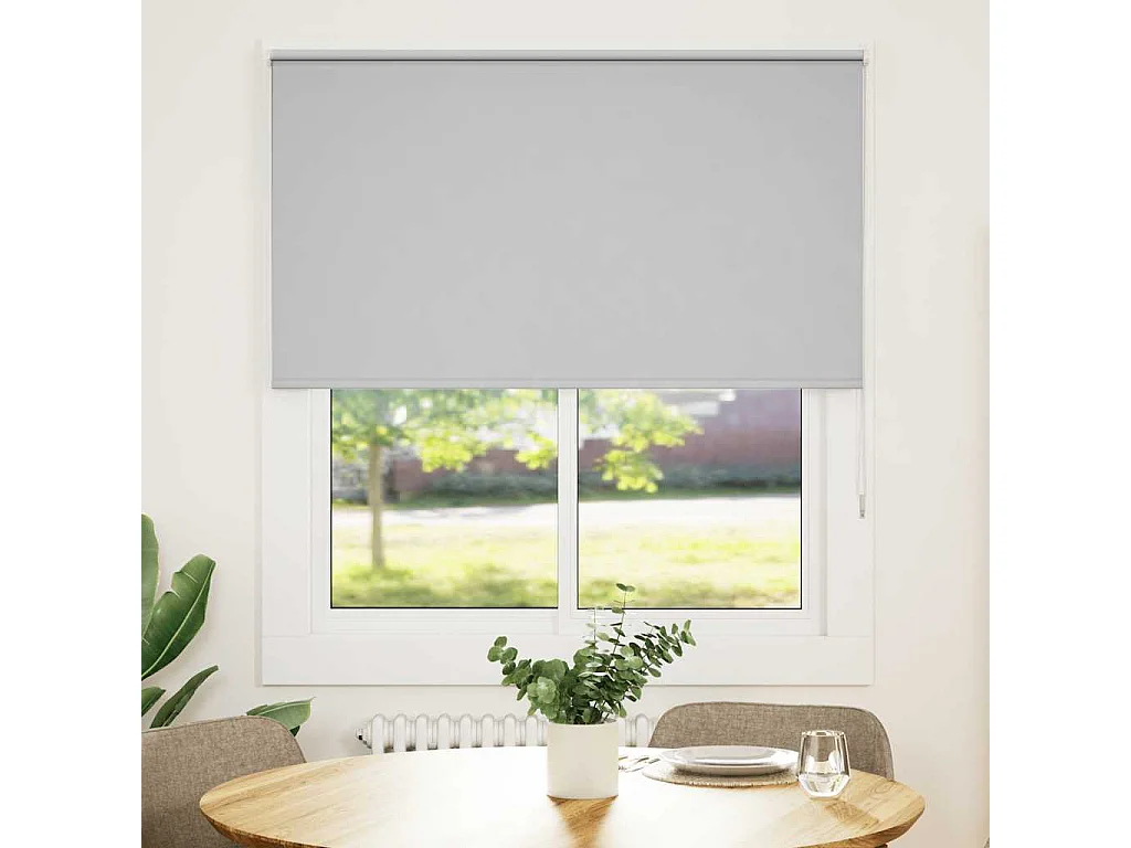 Store enrouleur occultant café 125x175cm largeur du tissu