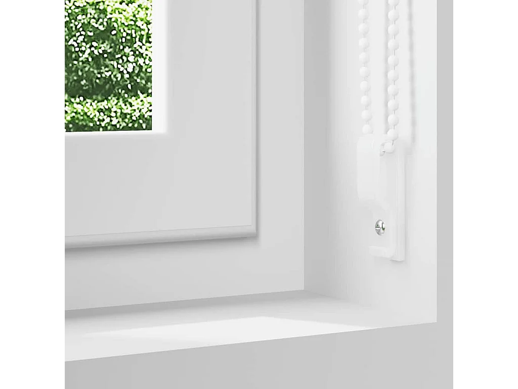 Estor Enrollable Opaco Blanco Roto 140x175cm Tela Ancho 136,6cm