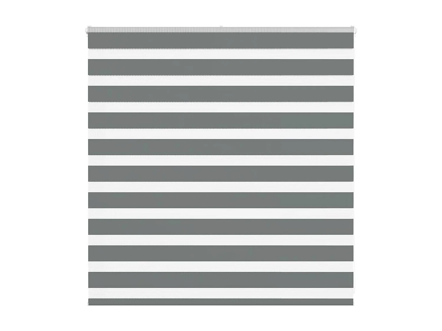 Store zèbre gris foncé largeur du tissu 145,9 cm polyester