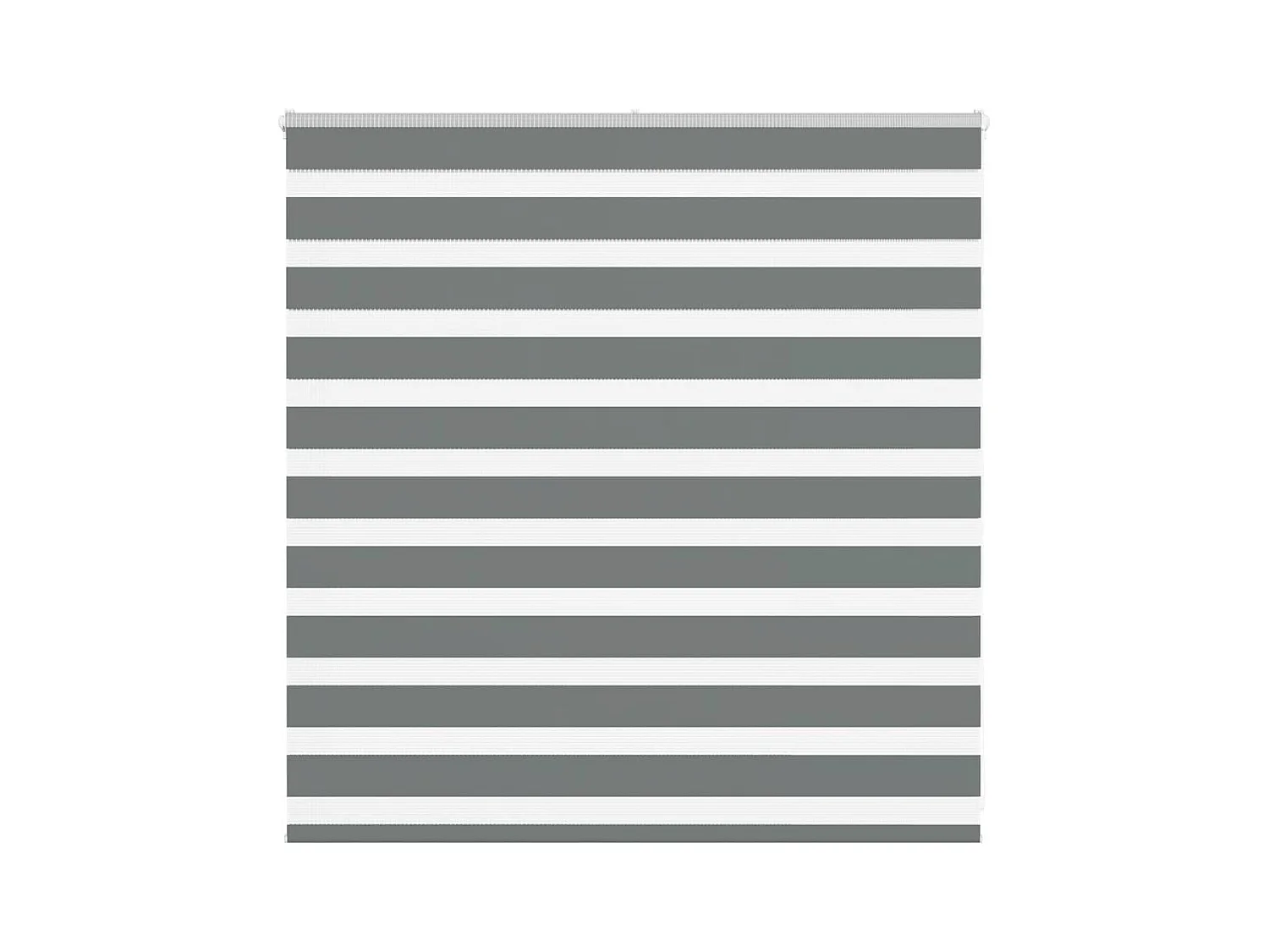 Store zèbre gris foncé largeur du tissu 145,9 cm polyester