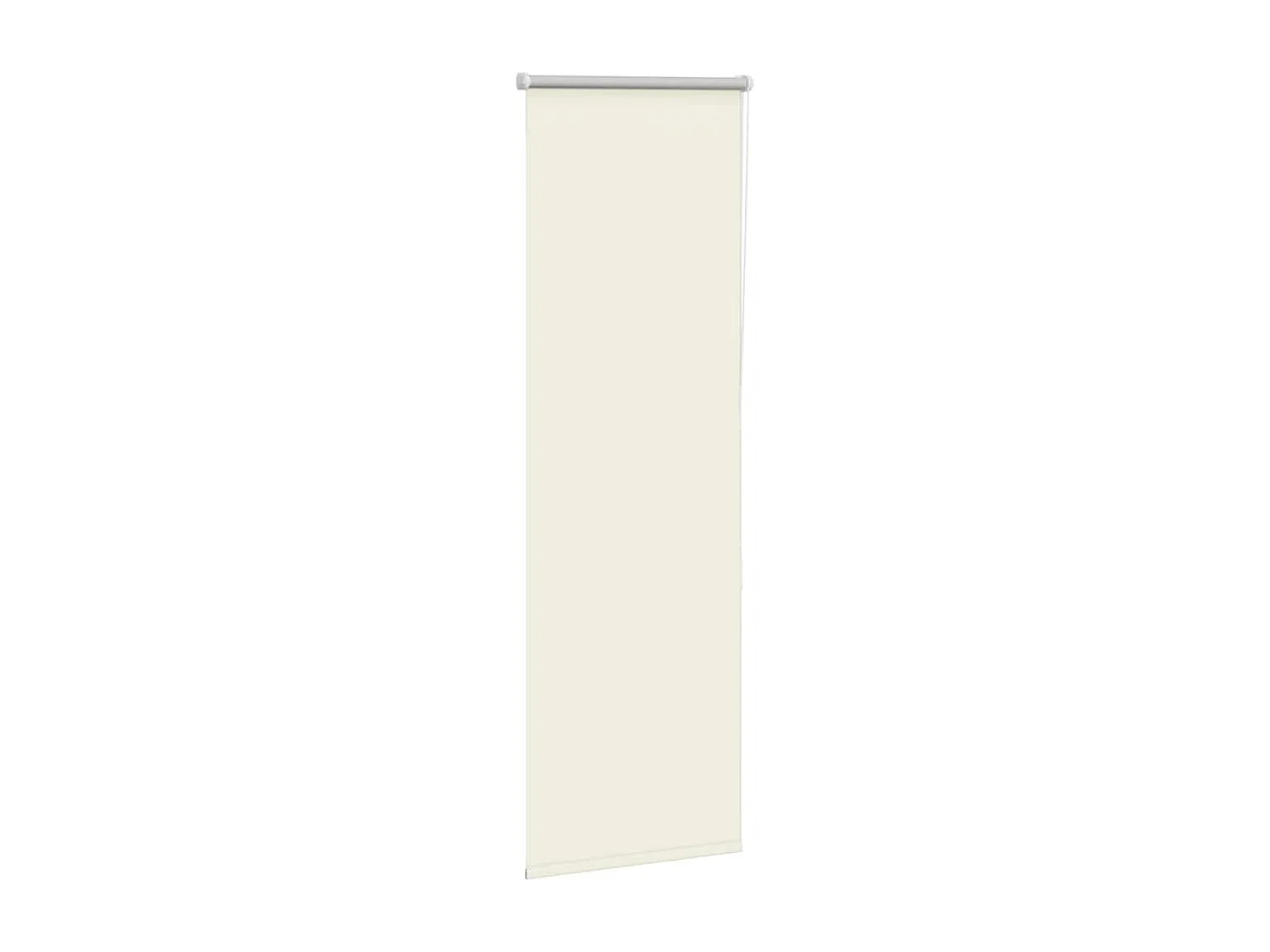 Store enrouleur occultant blanc cassé 55x175cm largeur du tissu