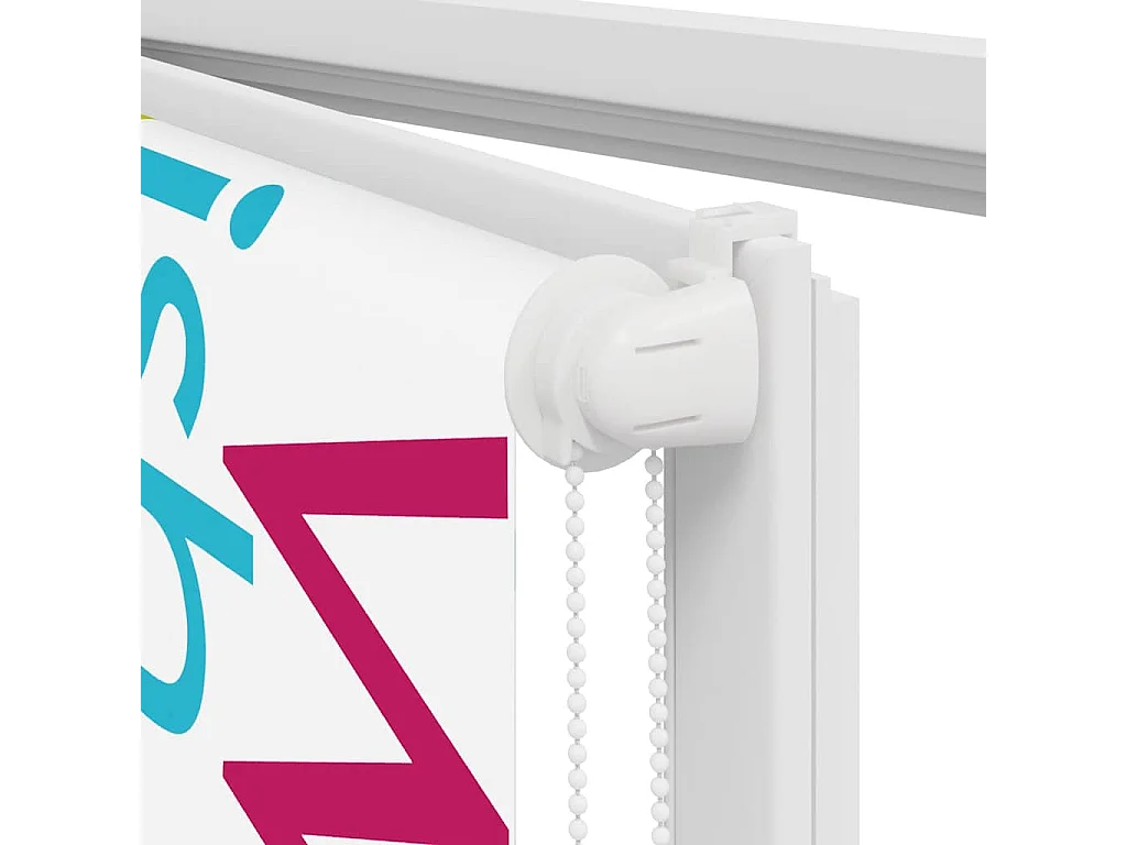 Estor enrollable para ducha tela 60x240 cm ancho 56 cm