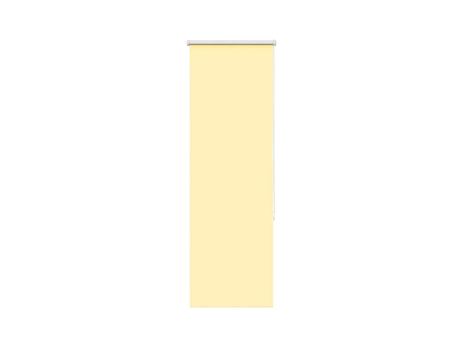 Rolgordijn verduisterend 60x130 cm stofbreedte 55,7cm geel