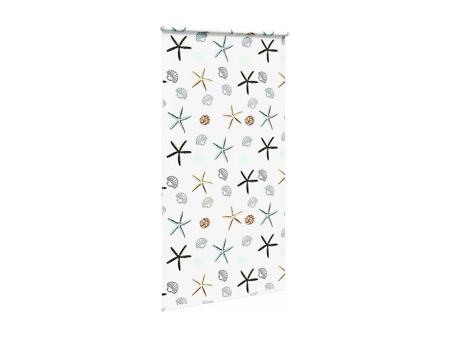 Store enrouleur de douche 130x240 cm largeur du tissu 126 cm