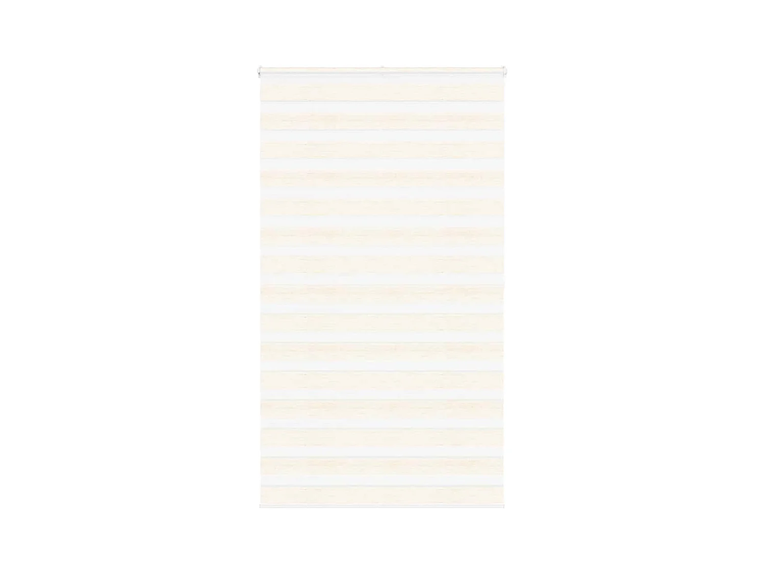 Zebra rolgordijn 120x200 cm stofbreedte 115,9 cm marmerbeige