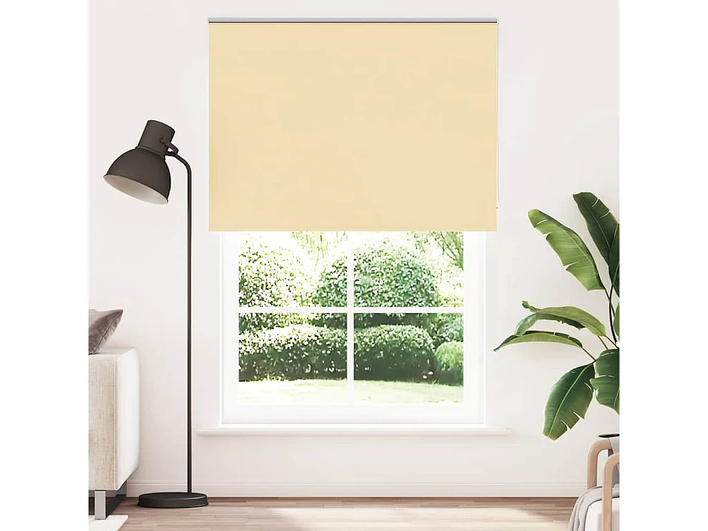 Estor Enrollable Opaco Beige 150x210 cm Tela Ancho 146,6 cm