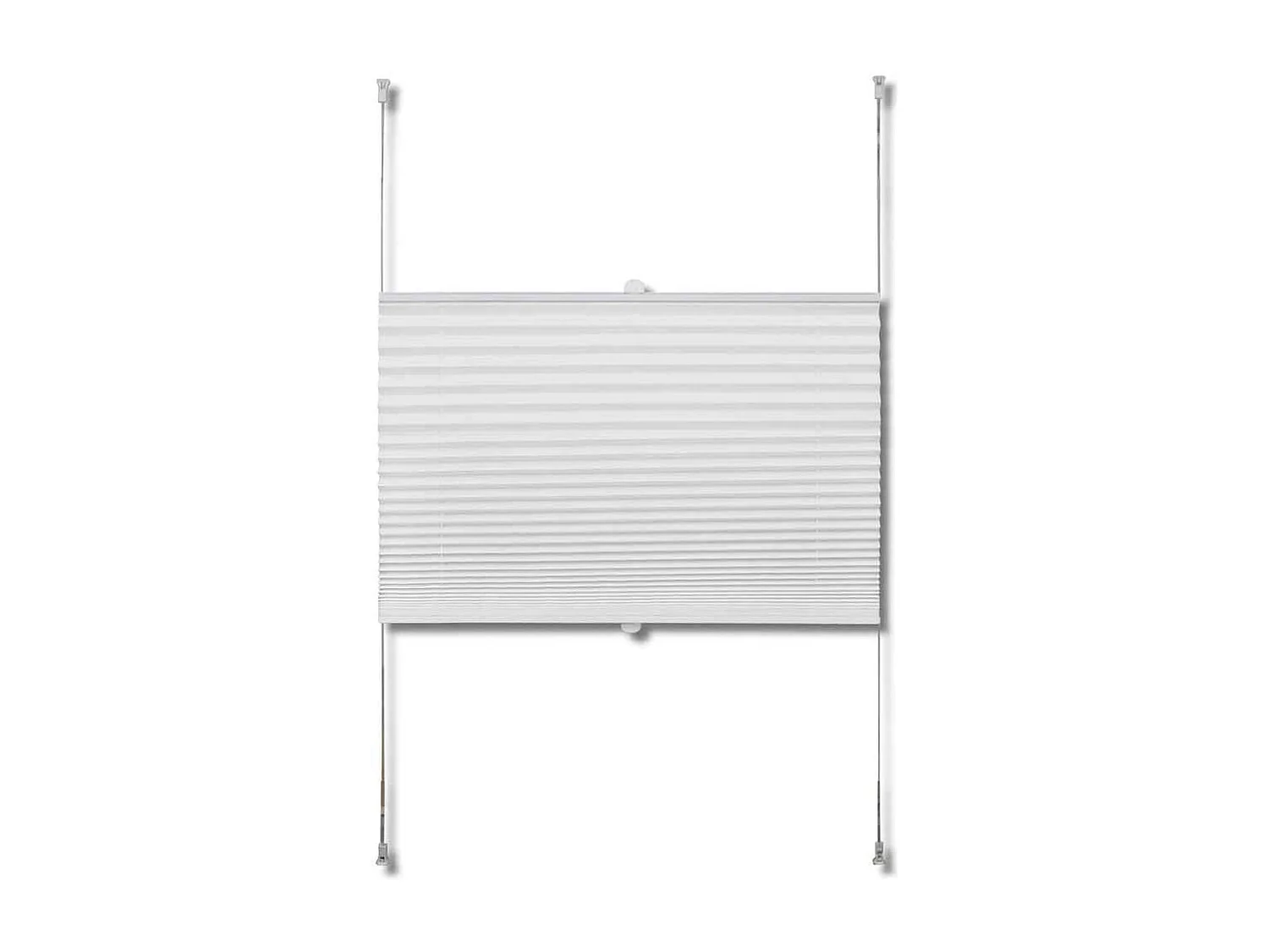 Store plissé 110x200 cm Blanc