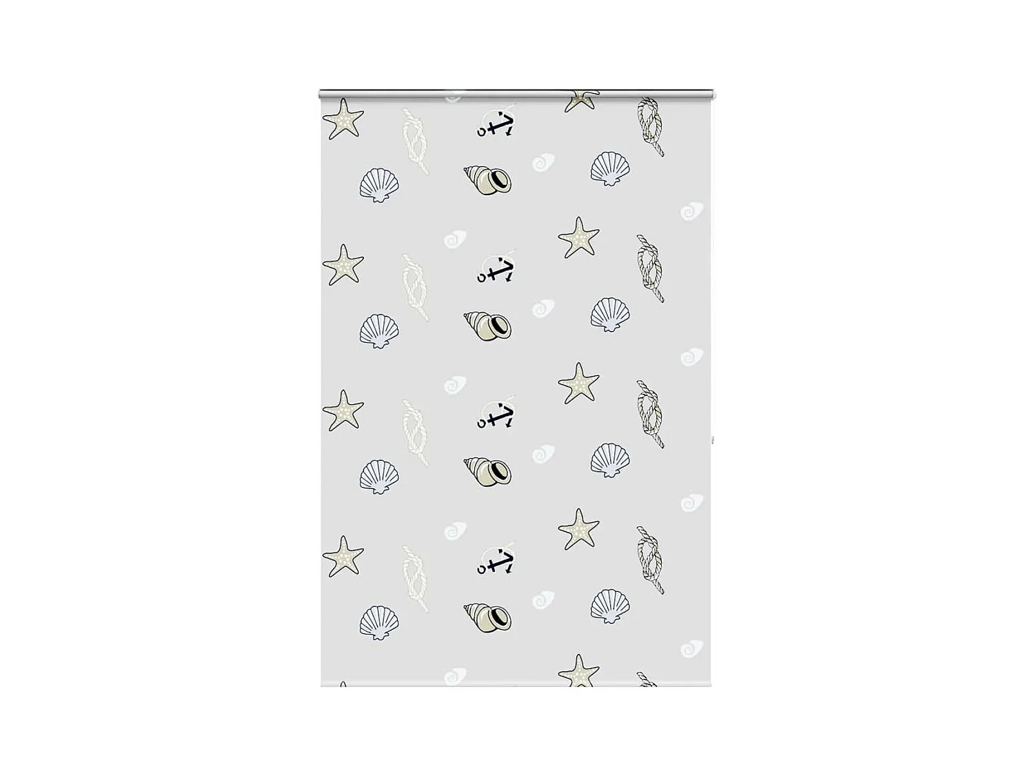 Doucherolgordijn met cassette 150x240 cm stofbreedte 146 cm