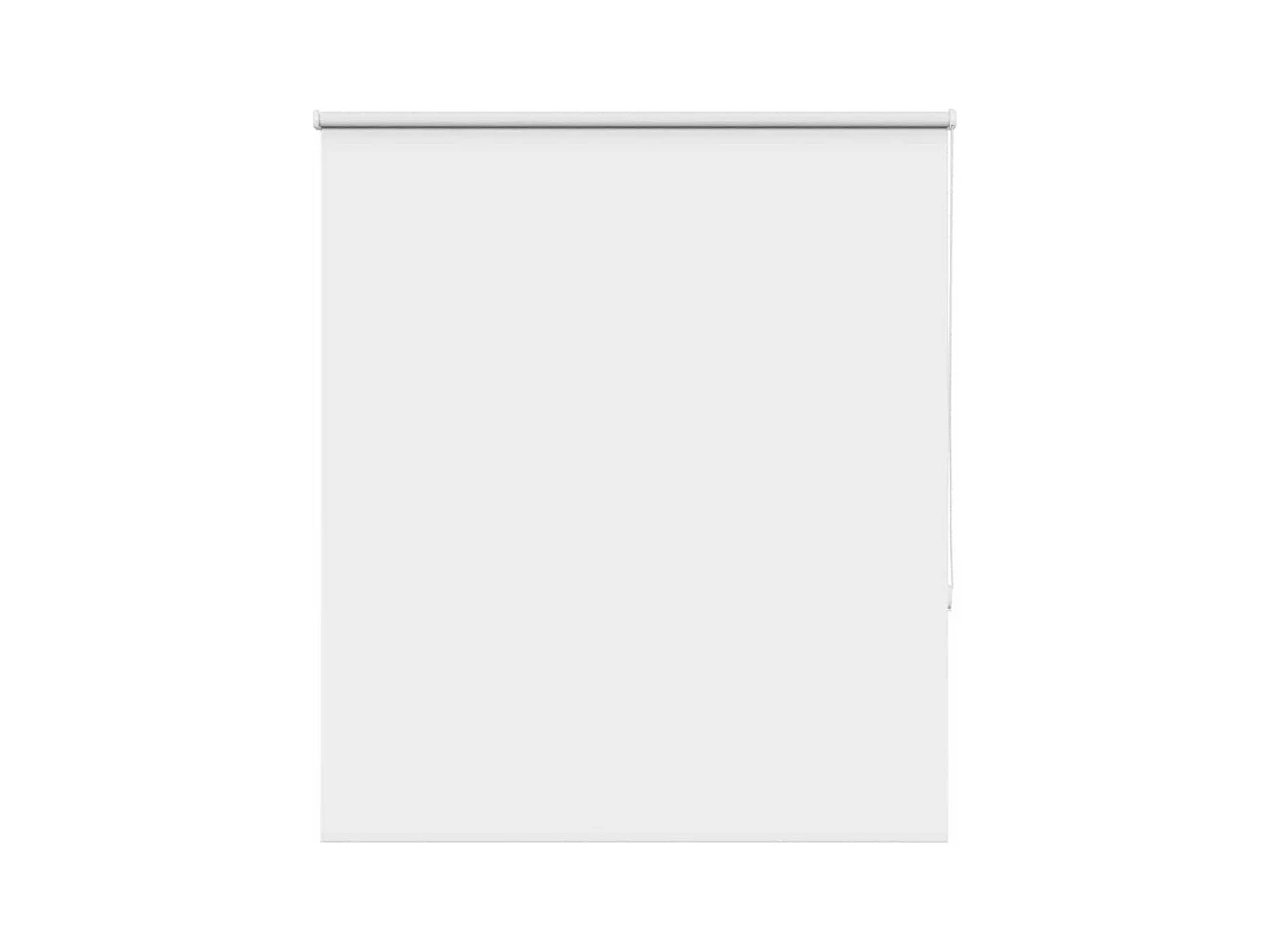 Estor Enrollable Opaco blanco 130x130 cm Tela Ancho 126,6 cm