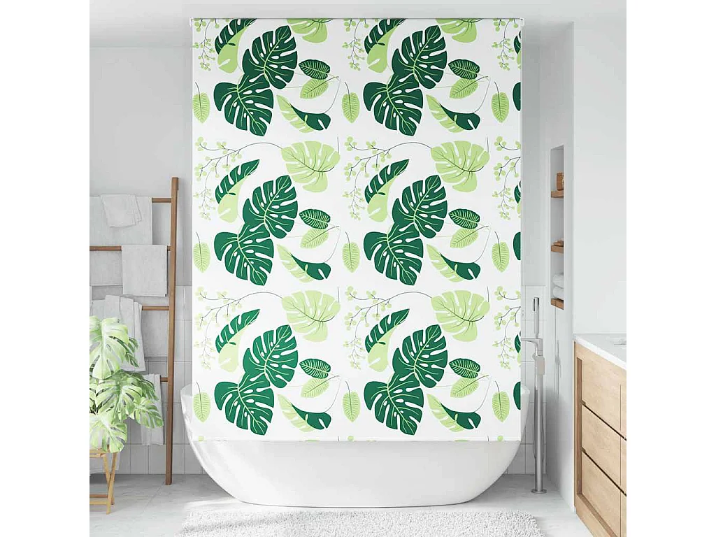 Doucherolgordijn 150x240 cm stofbreedte 146 cm