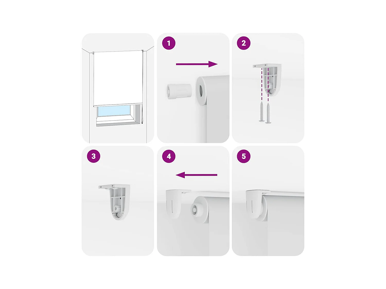 Store enrouleur de douche 150x240 cm largeur du tissu 146 cm