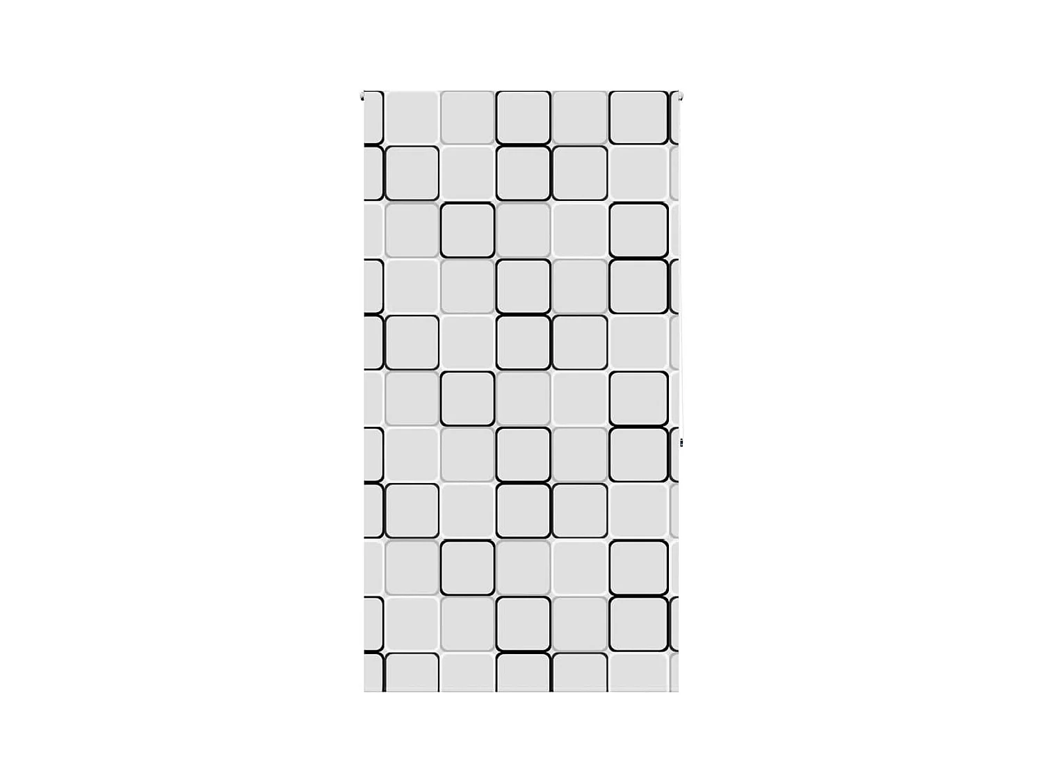 Doucherolgordijn 140x240 cm stofbreedte 136 cm