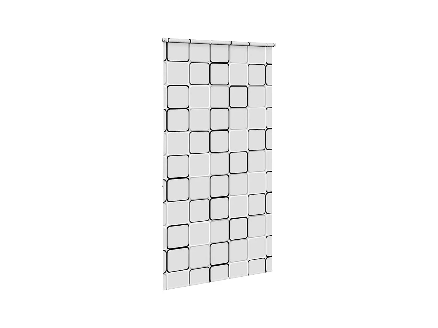 Doucherolgordijn 140x240 cm stofbreedte 136 cm
