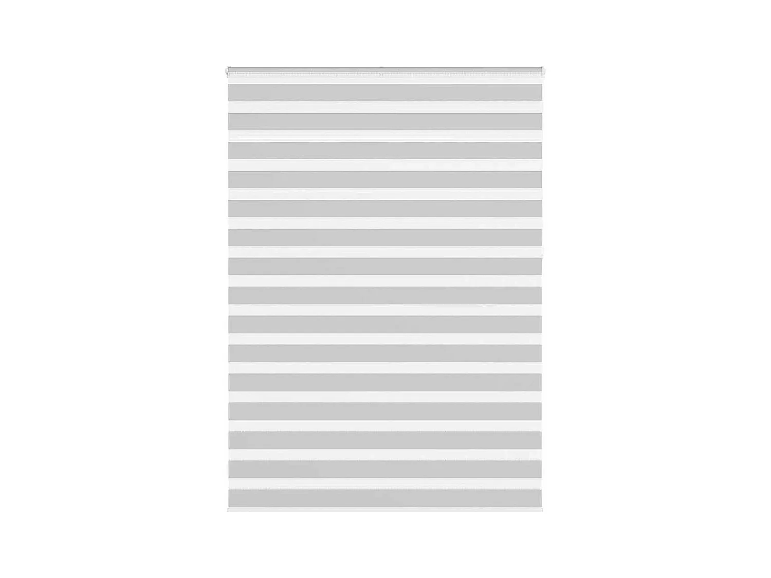 Store zèbre gris clair largeur du tissu 155,9 cm polyester
