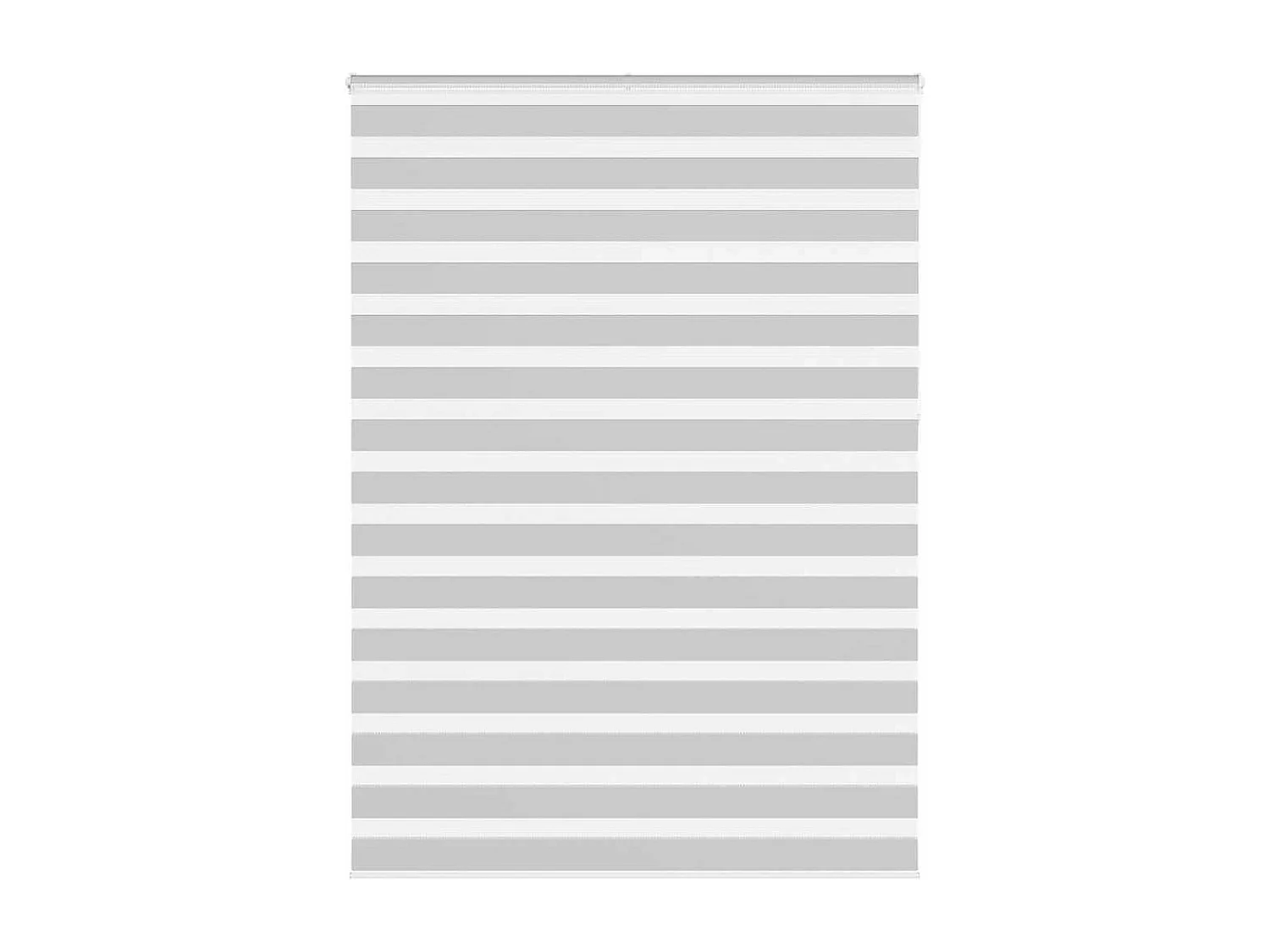 Store zèbre gris clair largeur du tissu 155,9 cm polyester