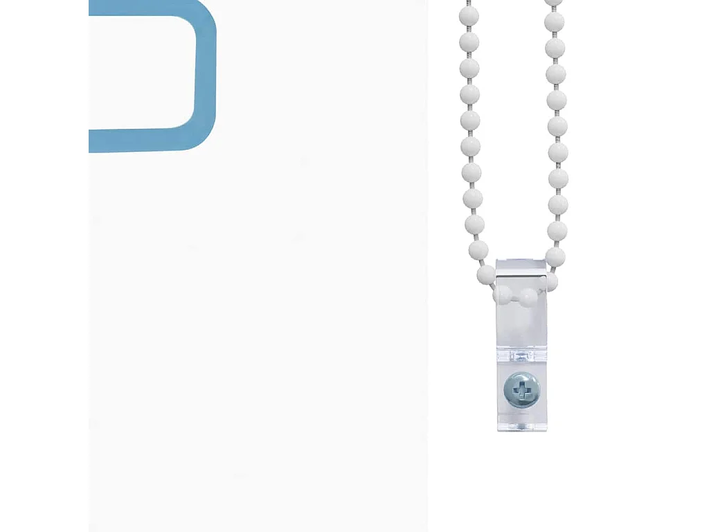 Rolo de Duche Estores cassete 110x240 cm Largura Tecido 106 cm