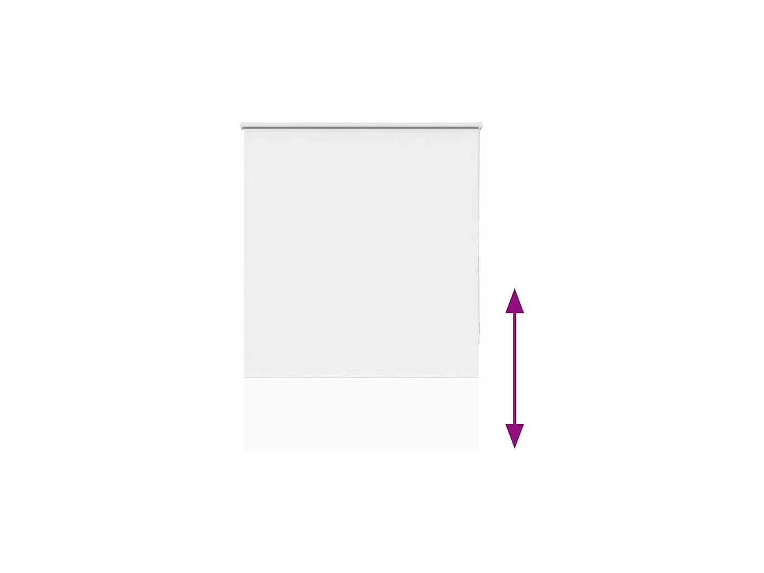 Store enrouleur occultant largeur du tissu 85,7 cm polyester