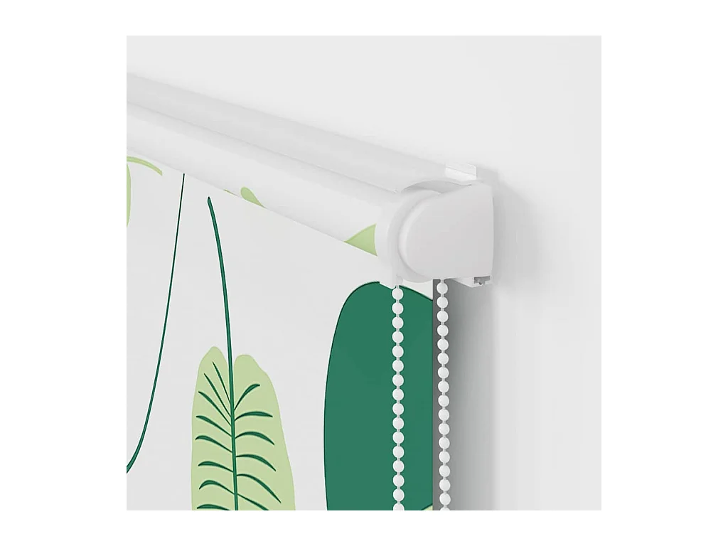 Store enrouleur de douche avec cassette largeur du tissu 96 cm