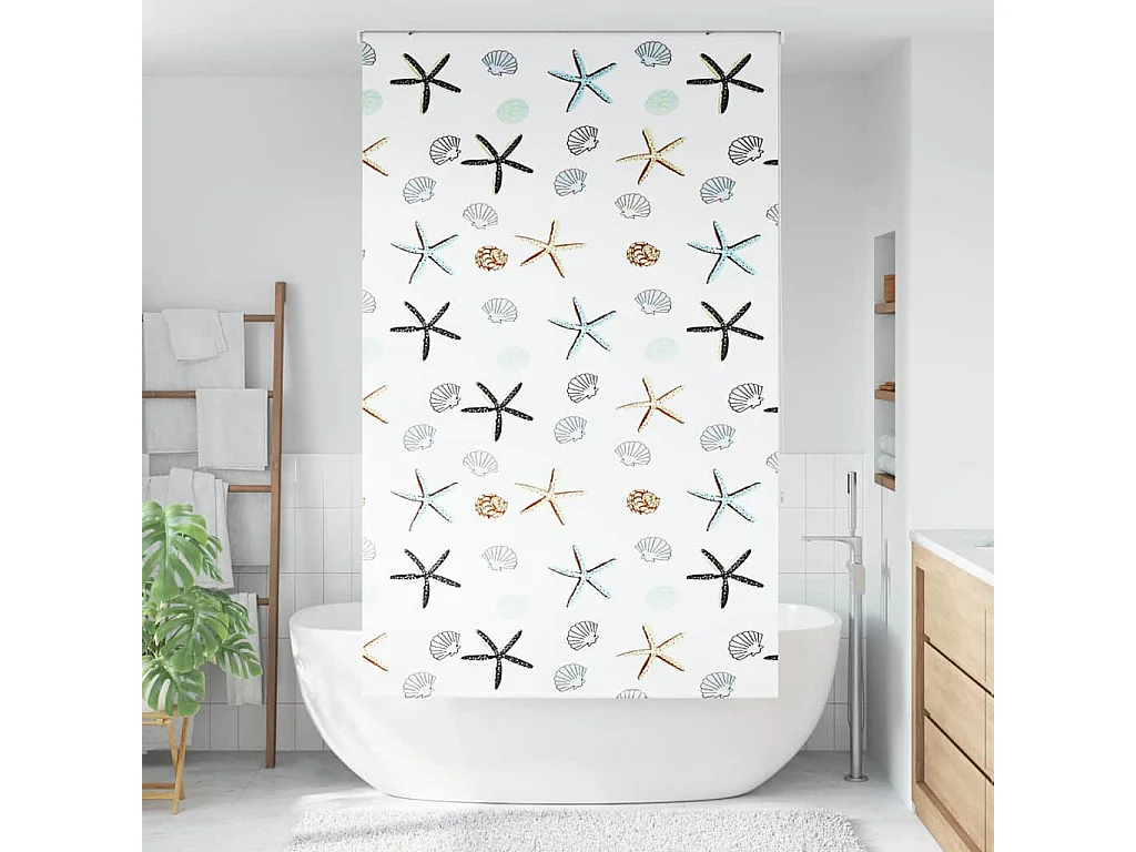 Store enrouleur de douche 140x240 cm largeur du tissu 136 cm