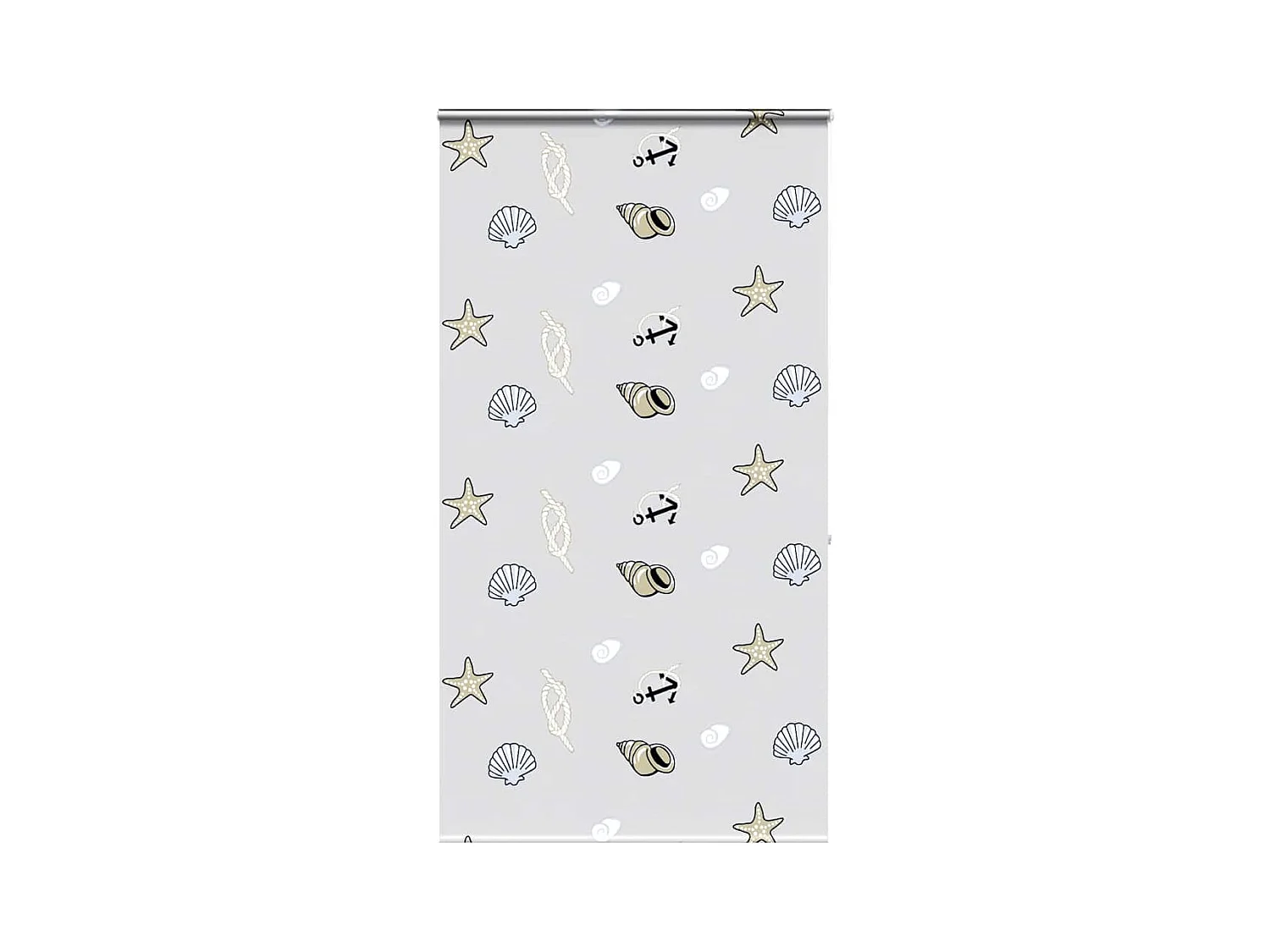 Store enrouleur de douche avec cassette largeur du tissu 136 cm