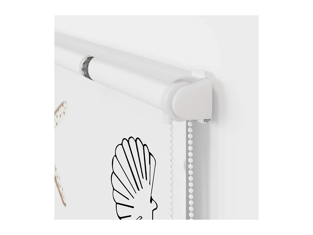 Store enrouleur de douche avec cassette largeur du tissu 156 cm