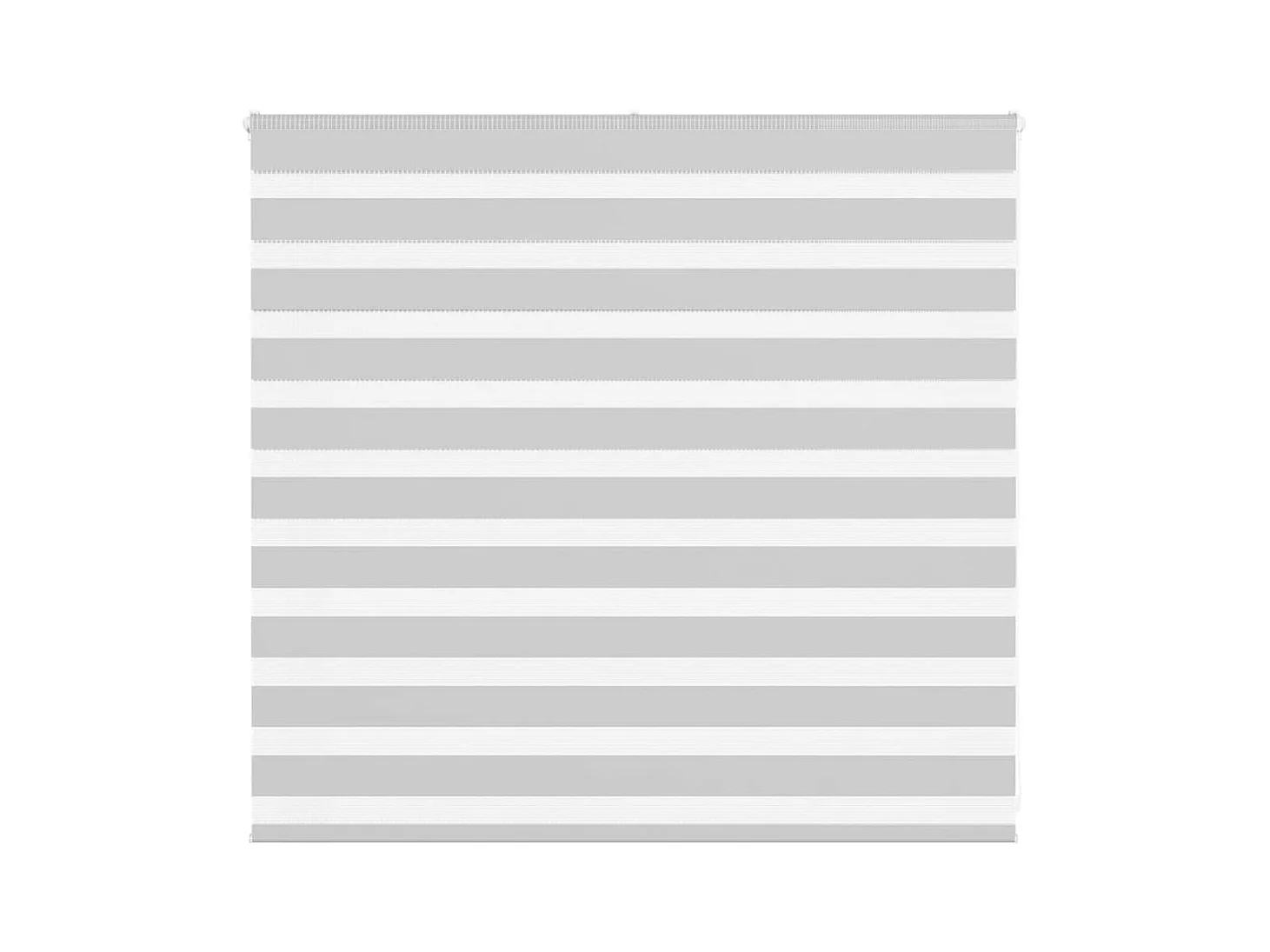Zebra rolgordijn 160x100 cm stofbreedte 155,9 cm lichtgrijs