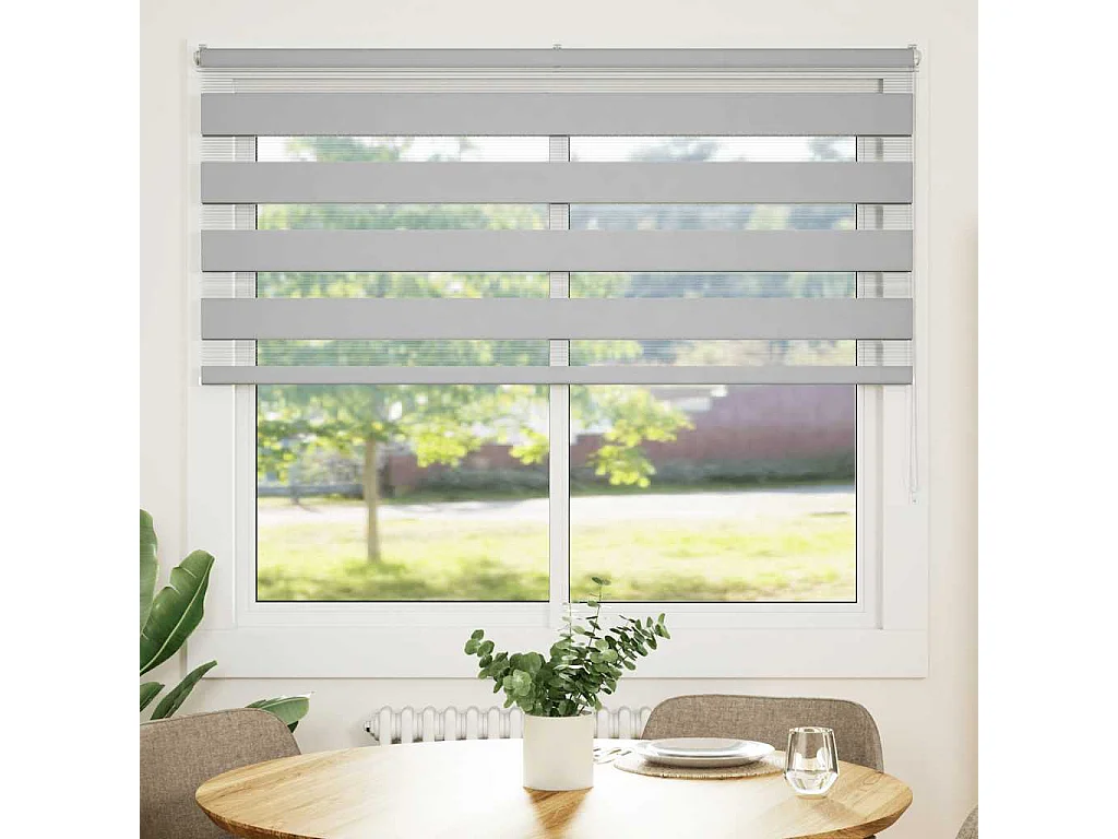 Cortina de zebra 160x100 cm largura do tecido 155,9cm poliéster