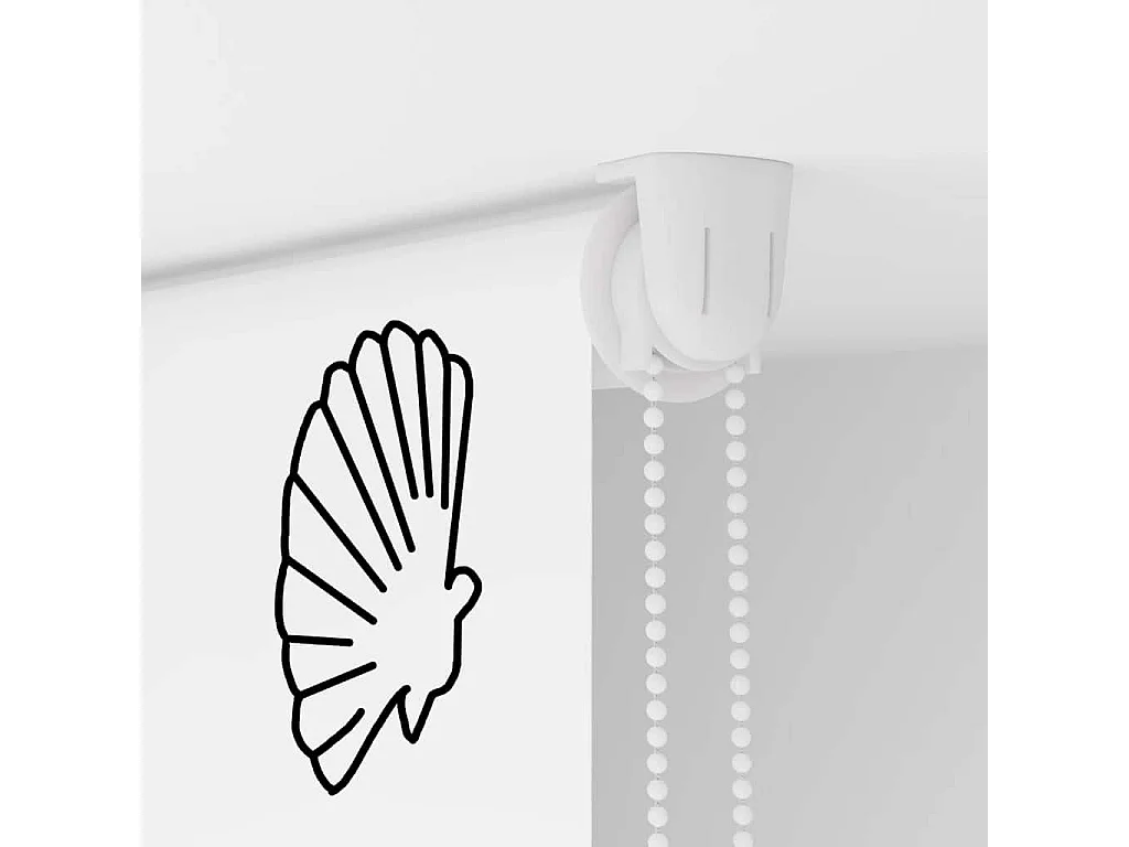 Rolo de Duche Estores 110x240 cm Largura Tecido 106 cm