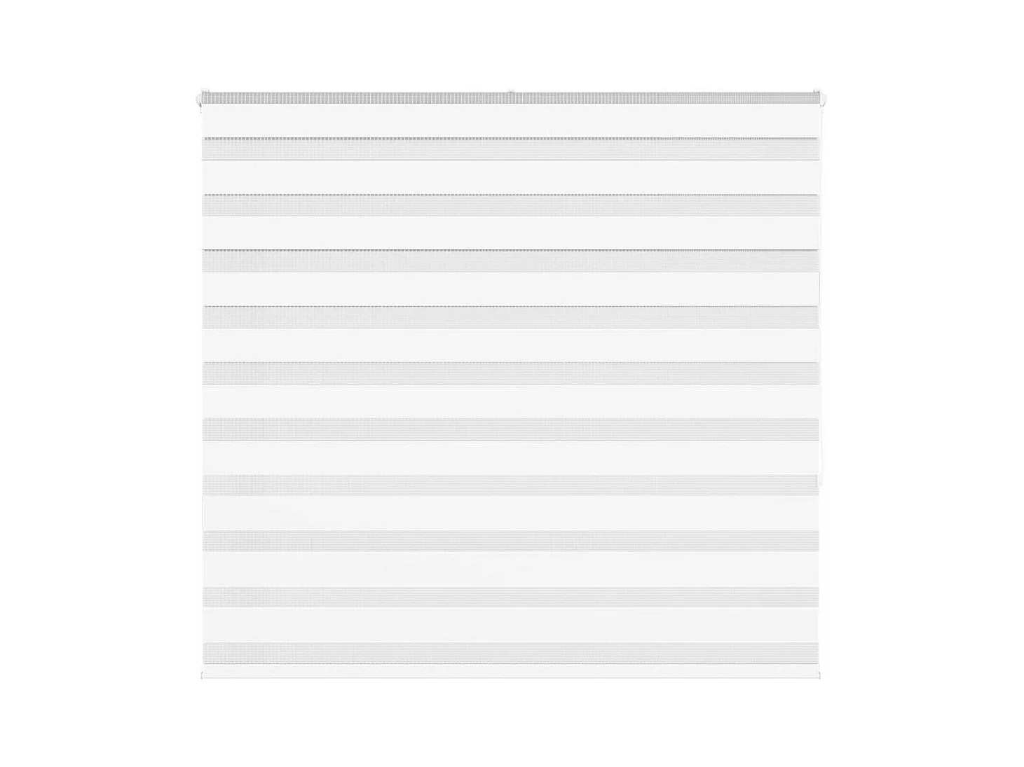 Estor cebra blanco 155x150 cm tejido ancho 150,9 cm poliéster