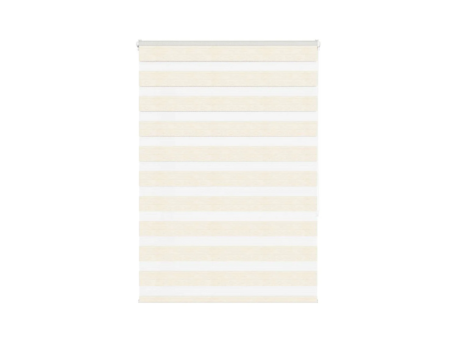 Zebra rolgordijn 110x150 cm stofbreedte 105,9 cm marmerbeige