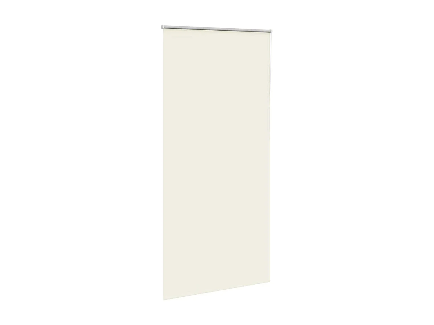 Estor Enrollable Opaco Blanco Roto 90x210cm Tela Ancho 85,7cm