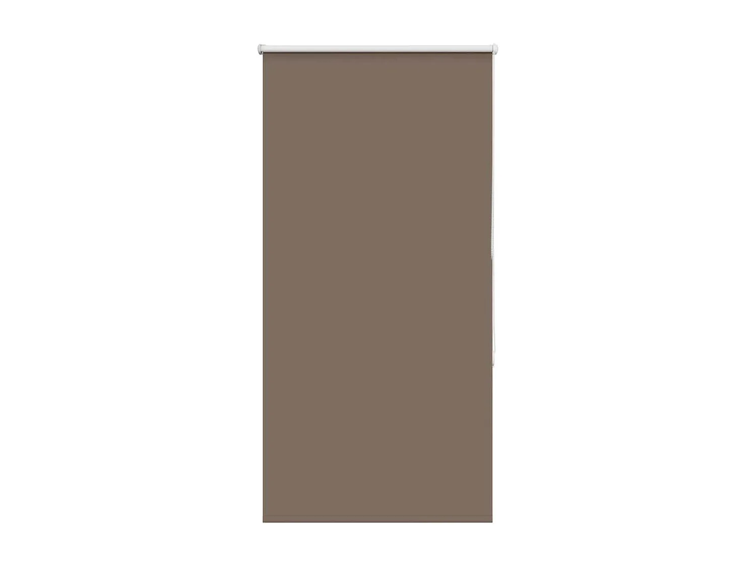 Store enrouleur occultant café 80x150cm largeur du tissu 75,7cm